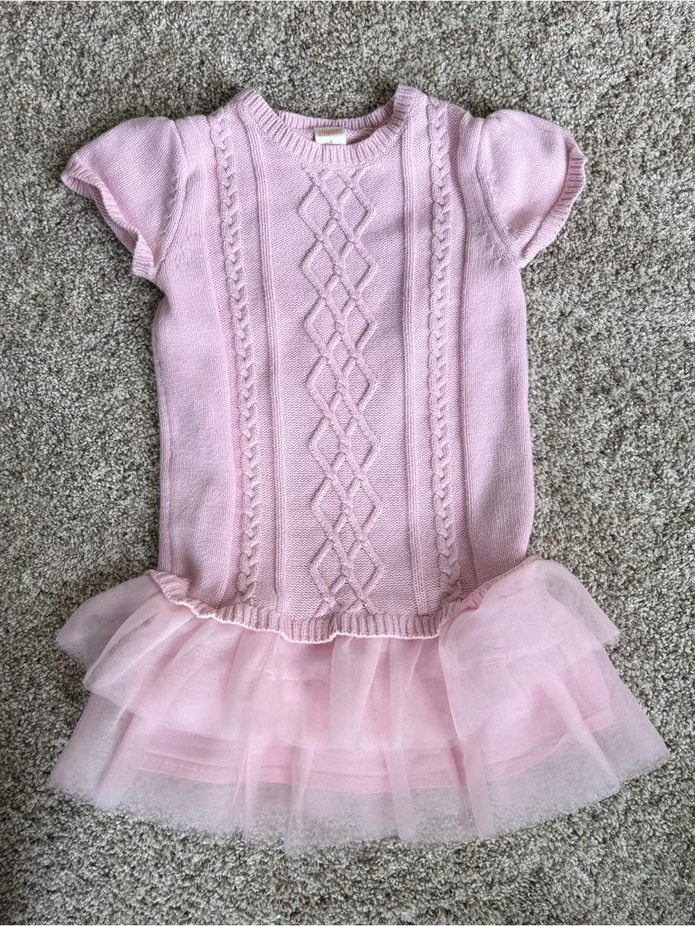 Gymboree Pink Knit Girls Sweater